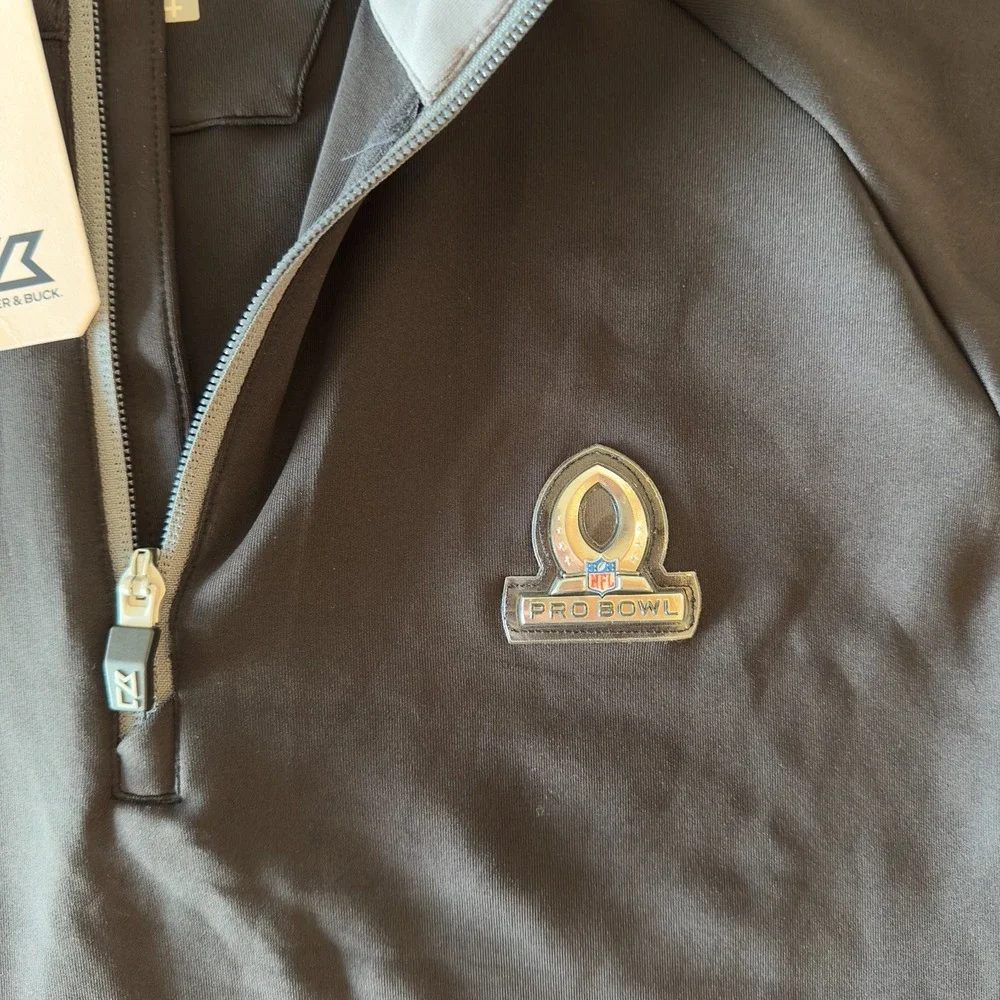 NEW Cutter & Buck Men's Long-Sleeve Quarter-Zip Pullover Golf Shirt-Pro Bowl-SML